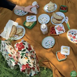 Mini Messenger Backpack Hibisc