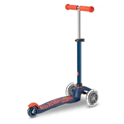 Mini MICRO Deluxe LED Scooter - Navy