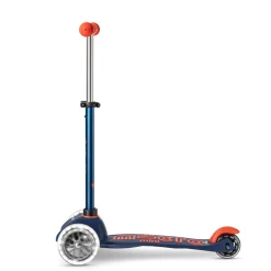 Mini MICRO Deluxe LED Scooter - Navy