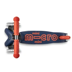 Mini MICRO Deluxe LED Scooter - Navy