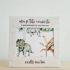 Minky Little Blanket - Ethan and Friends