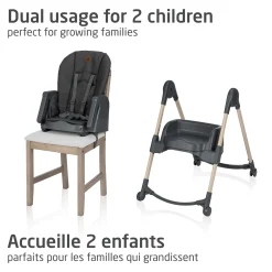 Minla 6-in-1 High Chair - Beyond Graphite