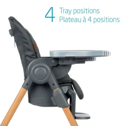 Minla 6-in-1 High Chair - Classic Graphite