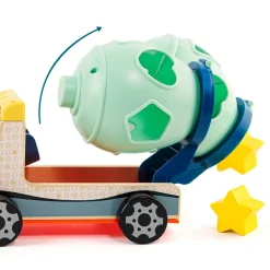 Mixer Truck With Shape Sorter