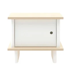 ML Nightstand - White/Natural