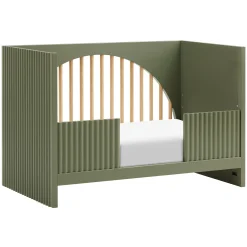 Moab 3-in-1 Convertible Crib - Olive/Ash