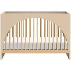 Moab 3-in-1 Convertible Crib - Taupe/Ash