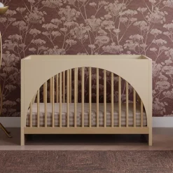 Moab 3-in-1 Convertible Crib - Taupe/Ash