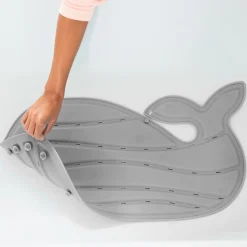 Moby Bath Mat - Gray