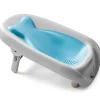 Moby Recline & Rinse Bather - Grey / Blue
