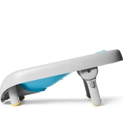 Moby Recline & Rinse Bather - Grey / Blue