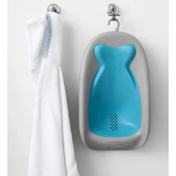 Moby Recline & Rinse Bather - Grey / Blue