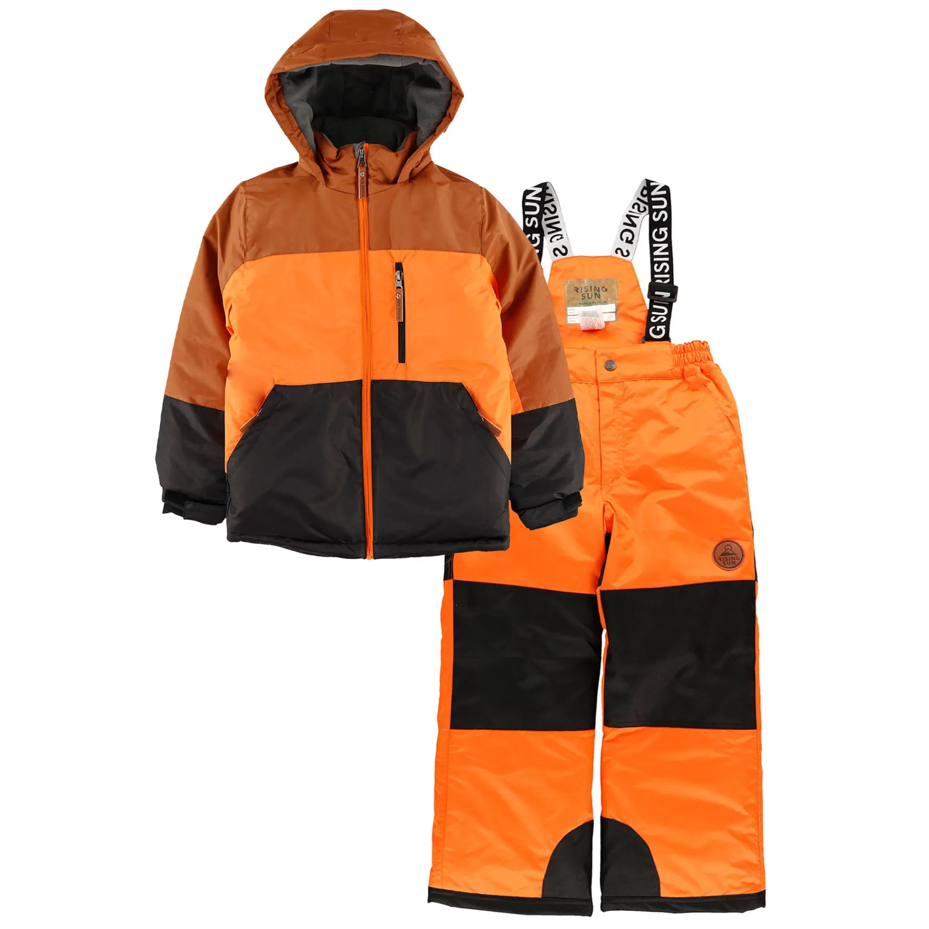 Mocha Colorbock Snowsuit 4-14