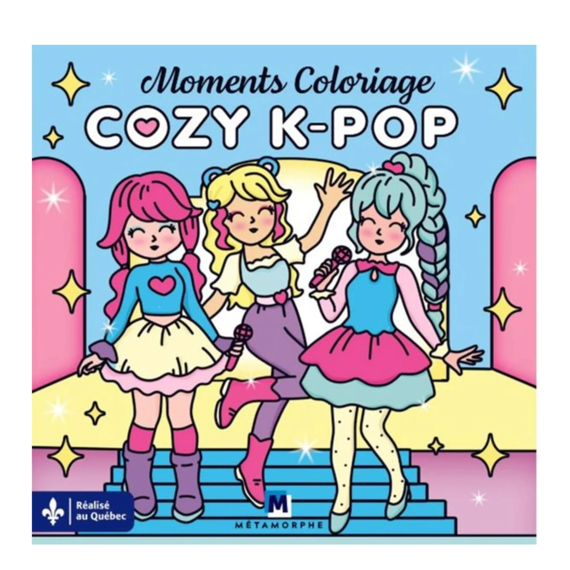Moments Coloriage Cozy K-pop