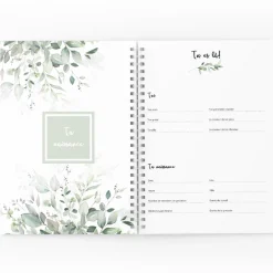 Mon Journal de Grossesse - Feuilles