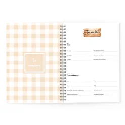 Mon Journal Grossesse - Tartan