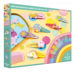 Mon Semainier de Barrettes Arc-en-ciel
