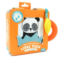 Mon Tout Premier Livre Tissu Noir et Blanc