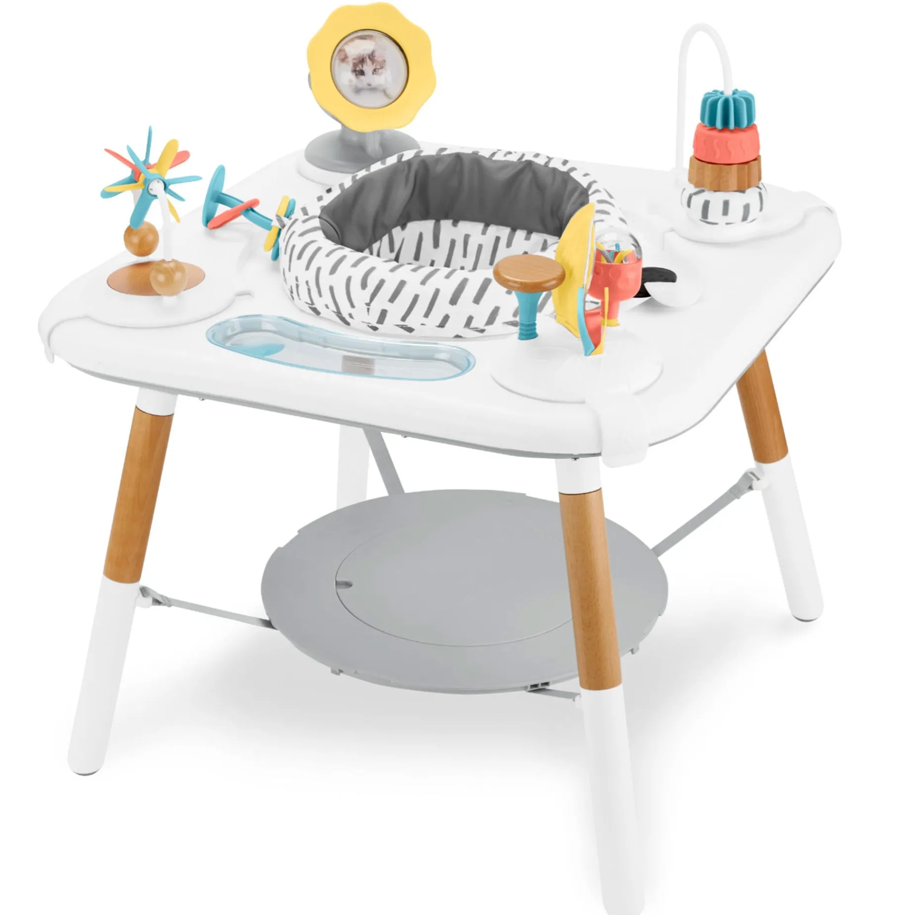 Montessori-Inspired 3-Stage Activity Center & Play Table