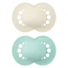16months+ Orthodontic Pacifier Matte (2) - Aqua