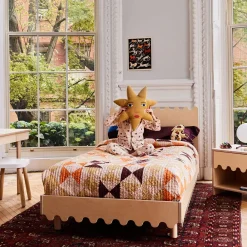 Moss Twin Bed - Natural