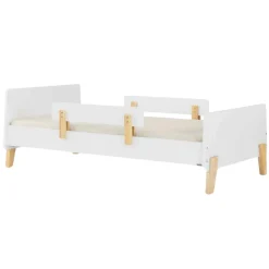 Muse Toddler Bed - White/Natural