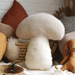 Mushroom Cushion - Beige