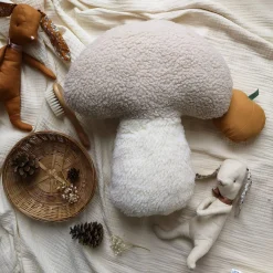 Mushroom Cushion - Beige