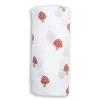 Mushroom-cotton Muslin Swaddl