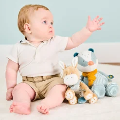 Musical Cuddly Leo the donkey 9"