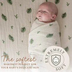 Muslin Blanket (2) - Fern