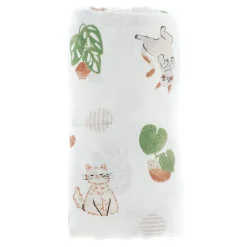 Muslin Blanket Bamboo - Cat