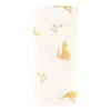 Muslin Blanket Bamboo Kangaroos - Special Edition CHU Sainte‑Justine Foundation