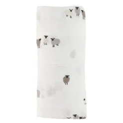 Muslin Blanket Bamboo Sheep - Special Edition Laura Lémerveil