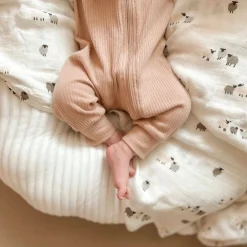 Muslin Blanket Bamboo Sheep - Special Edition Laura Lémerveil