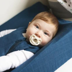 Muslin Changing Pad - Navy