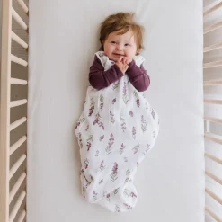 Muslin Sleep Bag 0-36 months - Lavender