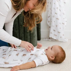 Muslin Sleep Bag 0-36 months - Taupe