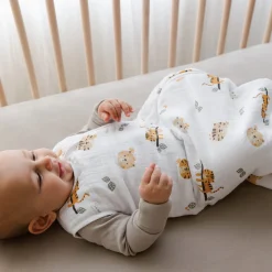 Muslin Sleep Bag 0-36 months - Jungle