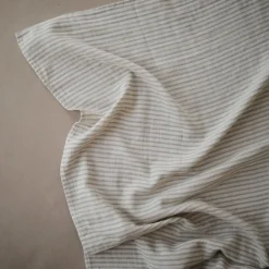 Muslin Swaddle Blanket - Nat Green