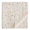 Muslin Swaddle Blanket - Smiley