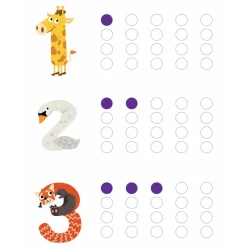 My ABC-123 Touch And Feel Card