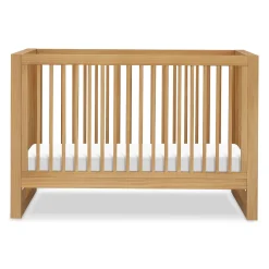 Nantucket 3-in-1 Convertible Crib with Toddler Bed Conversion Kit - Honey