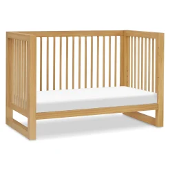 Nantucket 3-in-1 Convertible Crib with Toddler Bed Conversion Kit - Honey