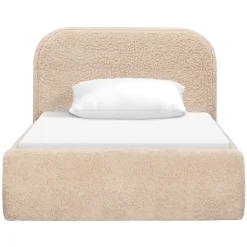Nara Twin Bed |- Chai Shearling