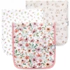 Natalie Flower Burp Cloths Set