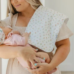Natalie Flower Burp Cloths Set