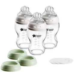Natural Start 3-IN-1Glass Bottle, Cup or Jar Set