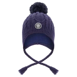 Navy Knit Hat 2-12