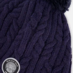 Navy Knit Hat 2-12